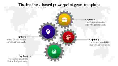 powerpoint gears template-The business based powerpoint gears template